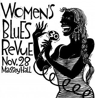29th Women's Blues Revue Artwork Scan - Barbara Klunder