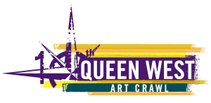 queen west art crawl logo