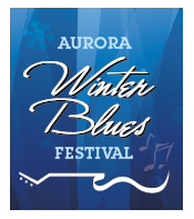 aurora winter blues festival logo